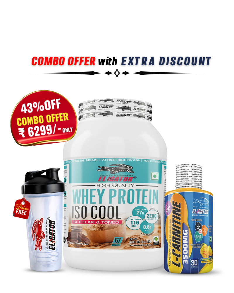 Load image into Gallery viewer, Eligator Whey Protein ISO Cool - 2kg with L-Carnitine - 30 Servings