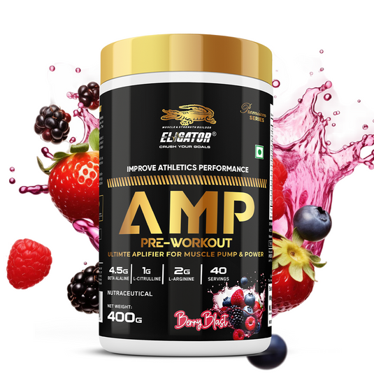 Premium Series AMP Pre Workout - 400gm (40 Servings)