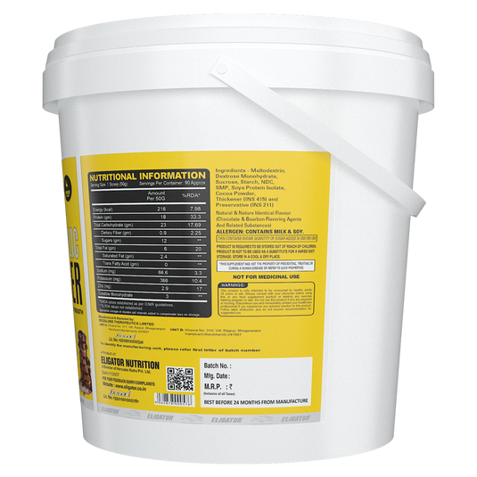 Eligator Anabolic Gainer 4.5kg with free Creatine Monohydrate - 100g