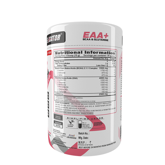 Eligator Eaa Plus Bcaa And Glutamine (30 Servings)