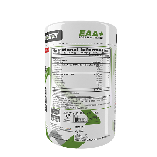 Eligator Eaa Plus Bcaa And Glutamine (30 Servings)