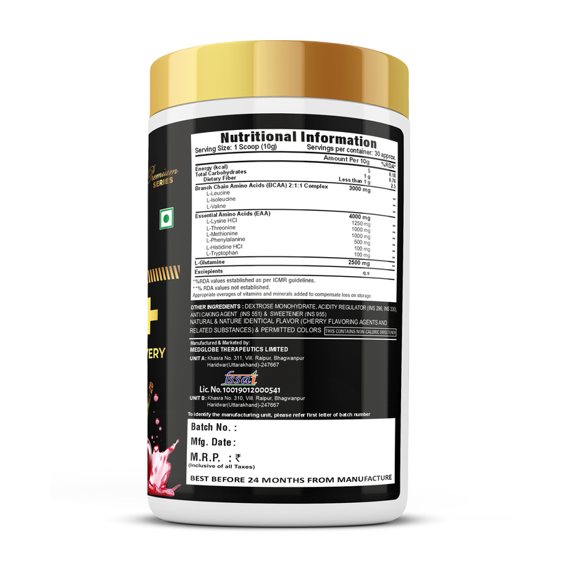 Load image into Gallery viewer, Premium Series EAA+ (Essential Amino Acid) - 300g (30 Servings)