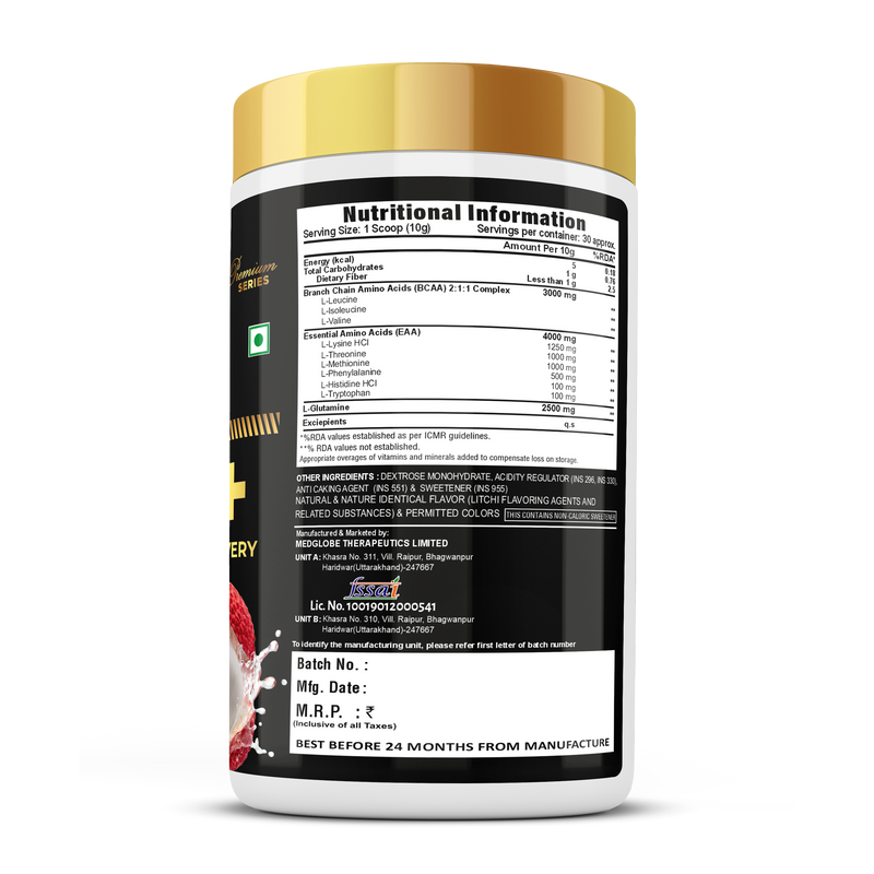 Load image into Gallery viewer, Premium Series EAA+ (Essential Amino Acid) - 300g (30 Servings)