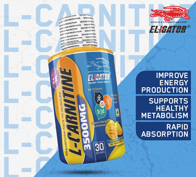 Load image into Gallery viewer, Eligator L-Carnitine 3500MG - 30 Servings (450ml)