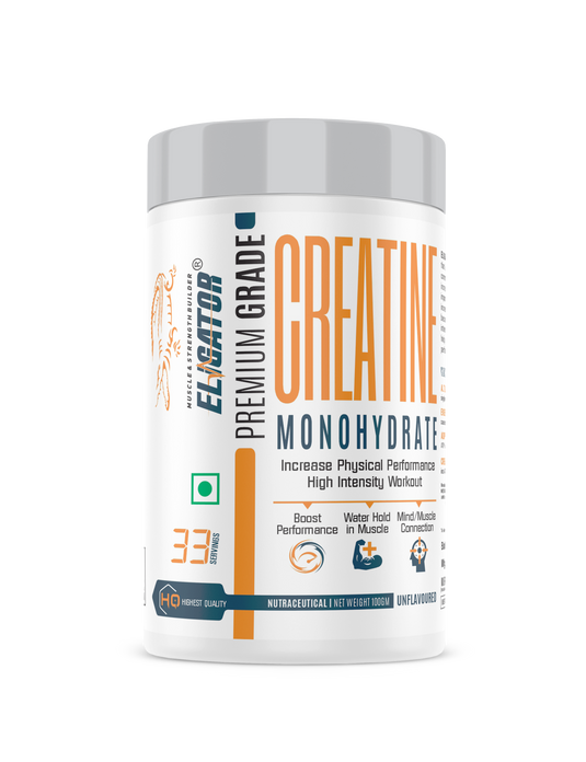 Eligator Anabolic Gainer 2.7kg with Free Creatine Monohydrate 100gm (Unflavoured)