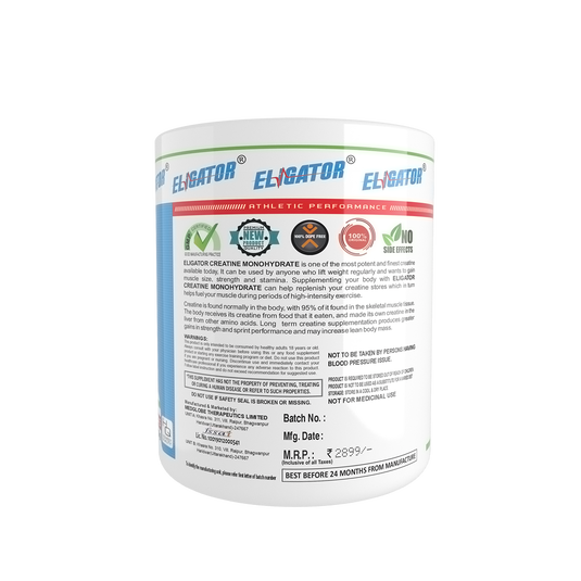 Eligator Whey Protein ISO Cool - 2kg with Free Creatine Monohydrate - 250g