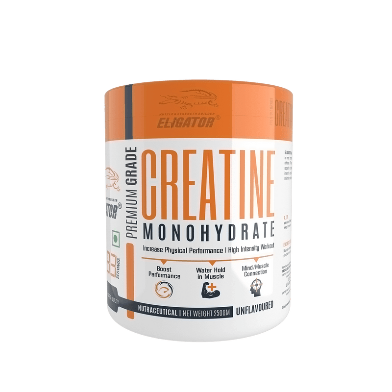 Load image into Gallery viewer, Eligator 100% Platinum Whey (67 Sachets) and Creatine Monohydrate 250gm