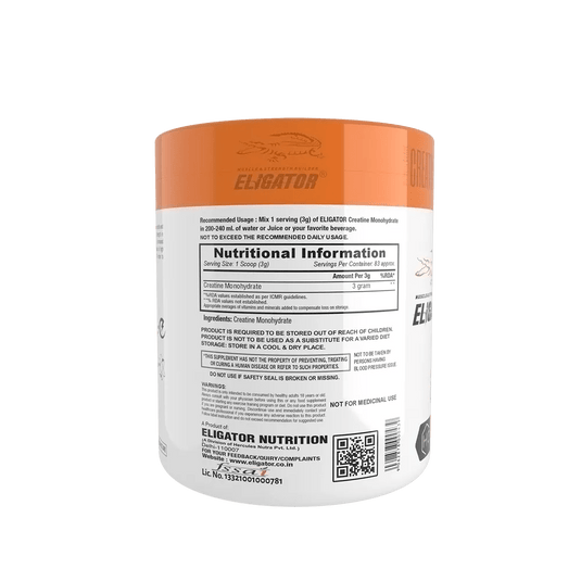 Eligator Creatine Monohydrate Unflavoured