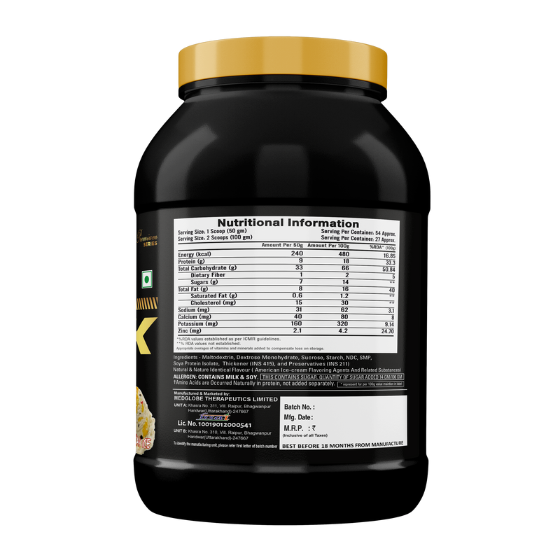 Load image into Gallery viewer, Premium Series Hulk Mass - Powerful Weight Gainer