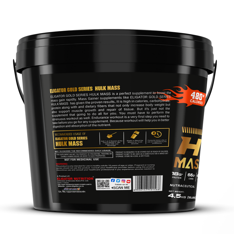 Load image into Gallery viewer, Premium Series Hulk Mass - Powerful Weight Gainer