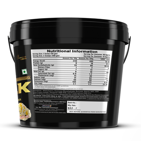 Premium Series Hulk Mass Gainer - 4.5kg (10lbs)