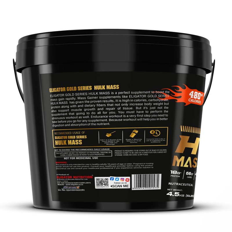 Load image into Gallery viewer, Premium Series Hulk Mass - Powerful Weight Gainer