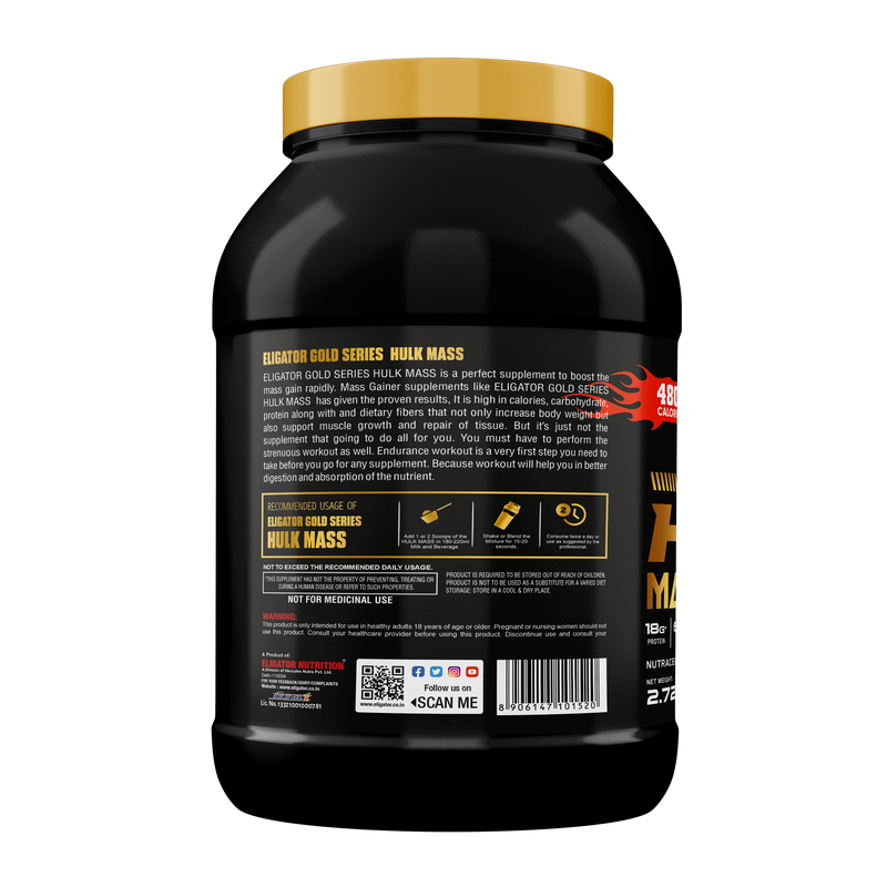 Load image into Gallery viewer, Premium Series Hulk Mass - Powerful Weight Gainer