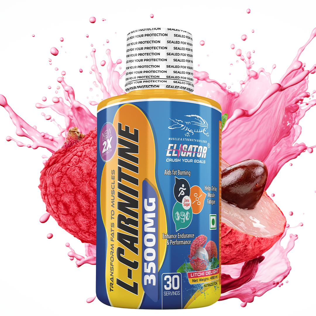 Eligator L-Carnitine 3500MG - 30 Servings (450ml) HERCULES NUTRA PRIVATE LIMITED. All Rights Reserved Eligator L-Carnitine 3500MG - 30 Servings (450ml) HERCULES NUTRA PRIVATE LIMITED. All Rights Reserved