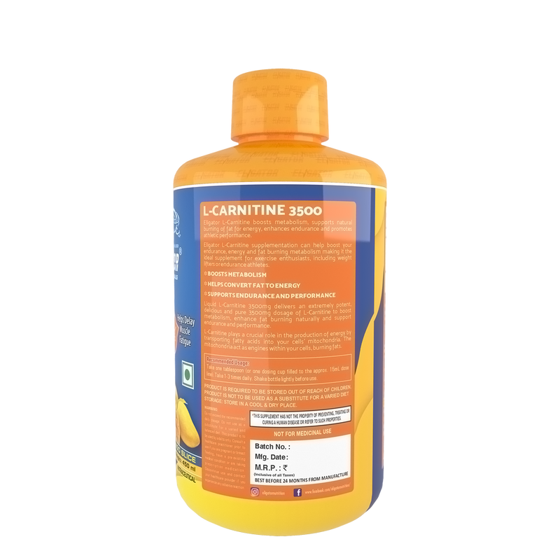 Load image into Gallery viewer, Eligator L-Carnitine 3500MG - 30 Servings (450ml)