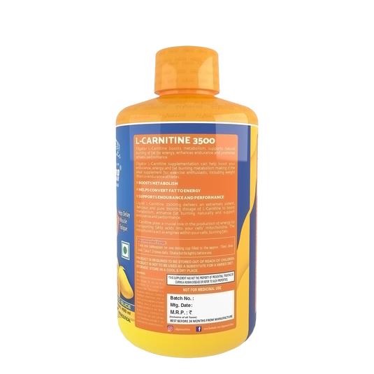 Eligator L-Carnitine 3500MG - 30 Servings (450ml)