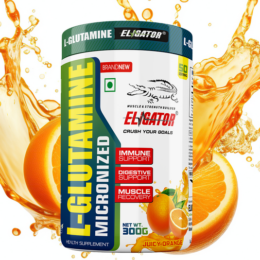 Eligator Glutamine - 300g (50 Servings)