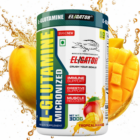 Eligator Glutamine - 300g (50 Servings)
