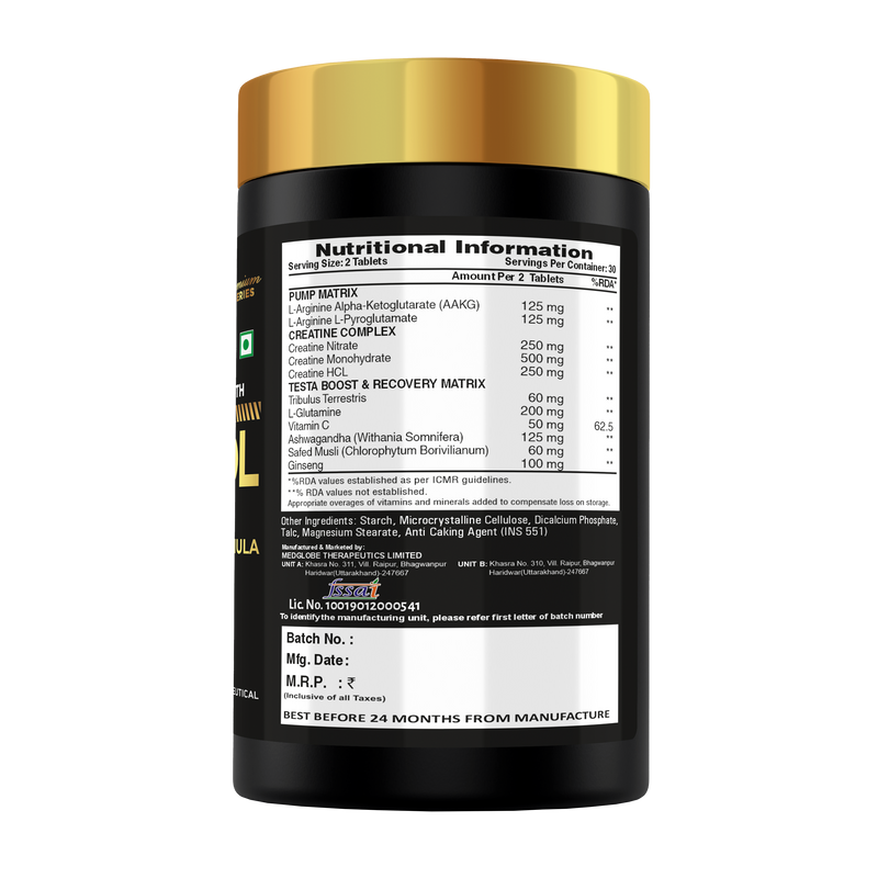 Load image into Gallery viewer, Premium Series Mass Drol Gains - 60 Tablets (30 Servings)