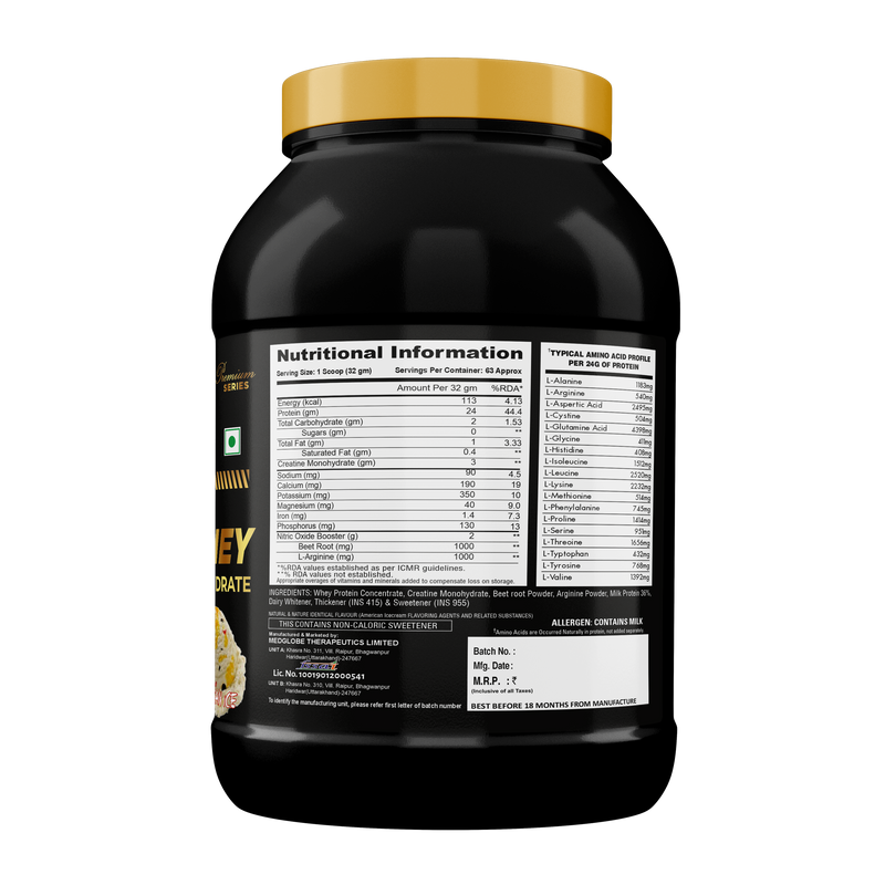 Load image into Gallery viewer, Premium Series Nitro Whey - Nitro Whey Protein With Added Creatine Monohydrate - 2kg