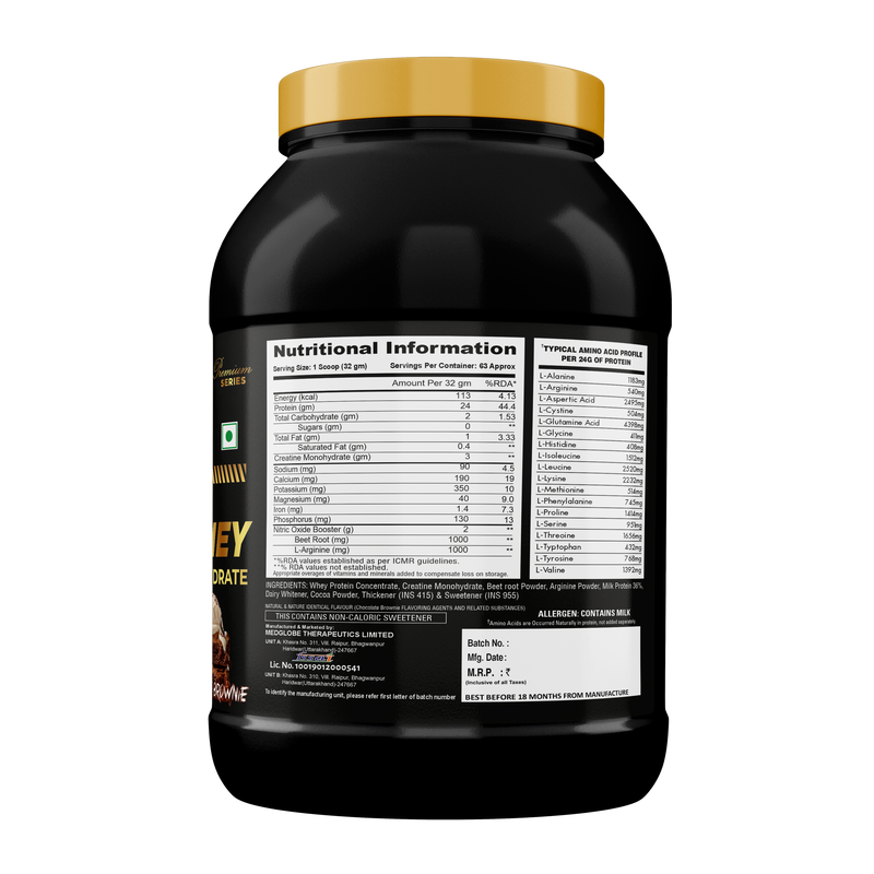 Load image into Gallery viewer, Premium Series Nitro Whey - Nitro Whey Protein With Added Creatine Monohydrate - 2kg