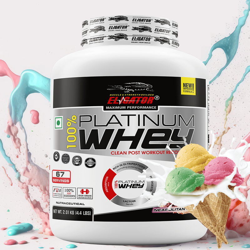 Load image into Gallery viewer, Eligator 100% Platinum Whey - 4.4lbs, 2.01 kg
