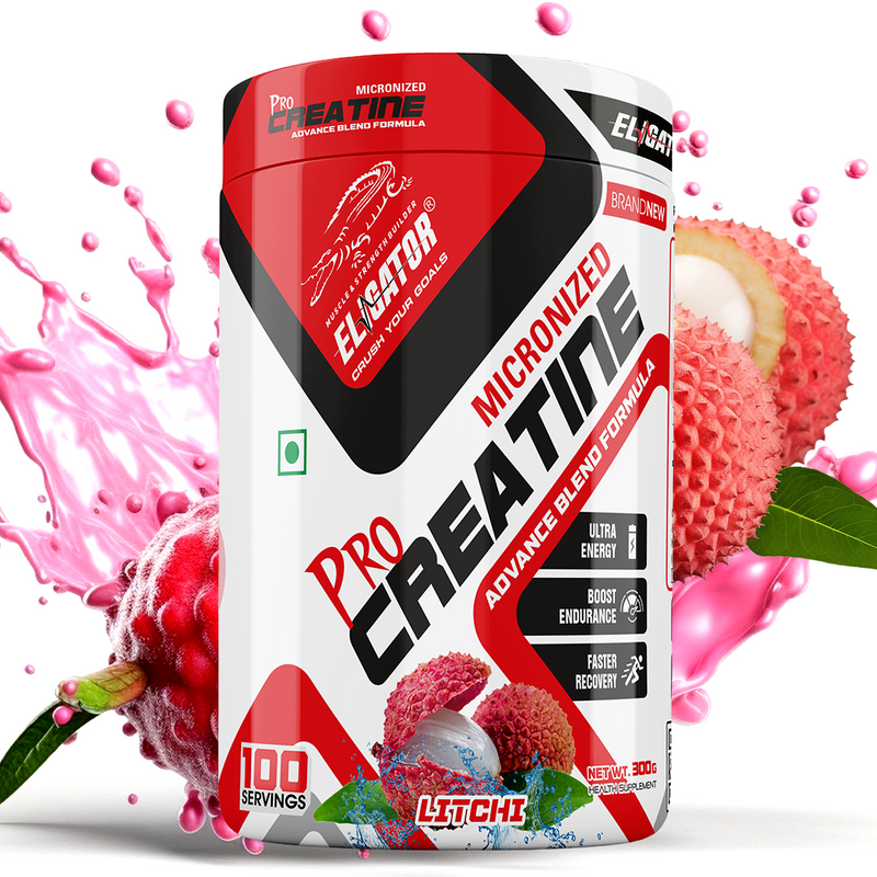 Load image into Gallery viewer, Eligator Pro Micronized Creatine Powder (100 Servings)