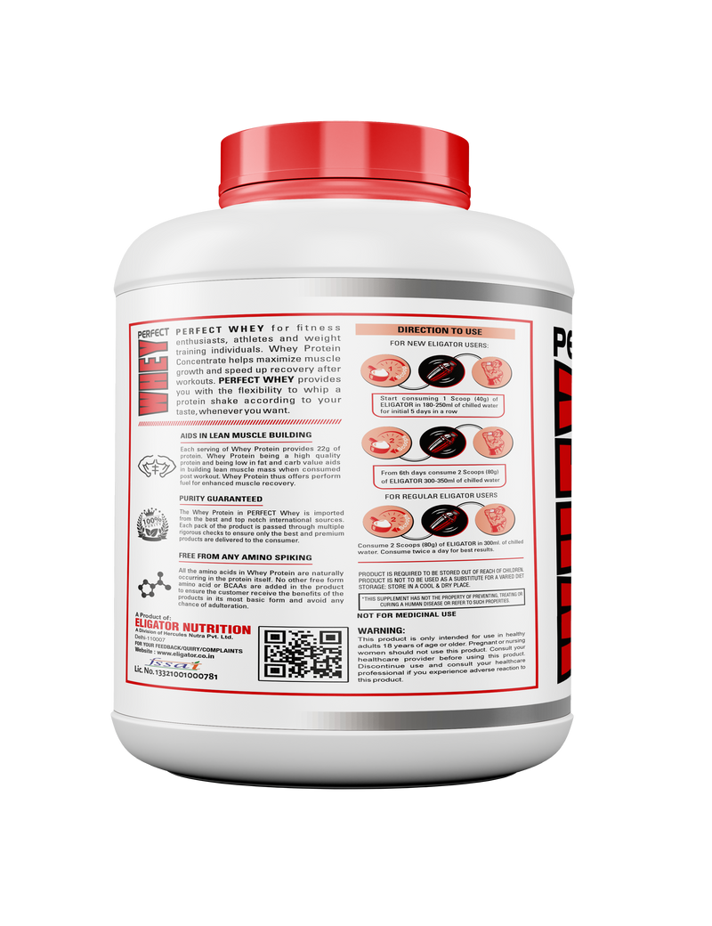 Load image into Gallery viewer, Eligator Perfect Whey Protein Powder- 2KG (4.4LBS)