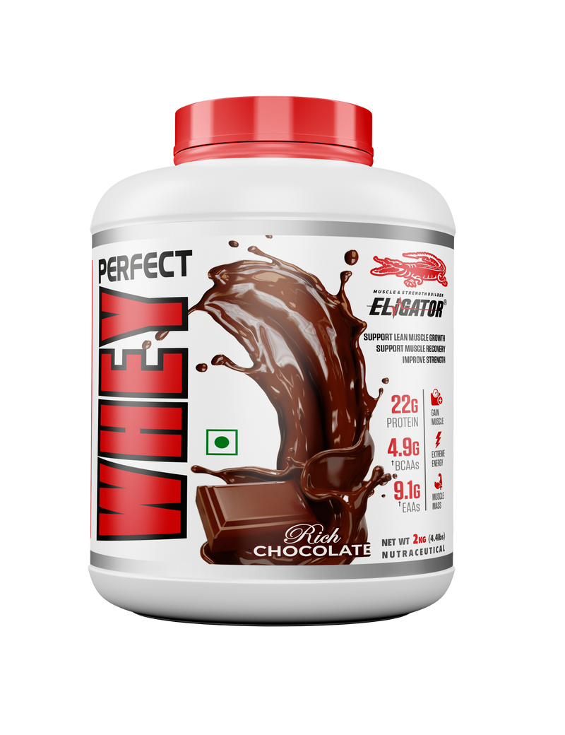 Load image into Gallery viewer, Eligator Perfect Whey Protein Powder- 2KG (4.4LBS)