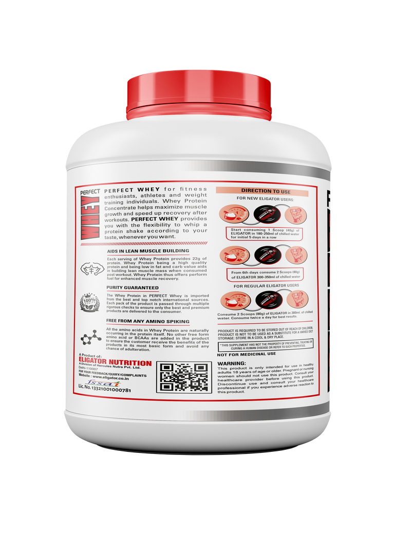 Load image into Gallery viewer, Eligator Perfect Whey Protein Powder- 2KG (4.4LBS)