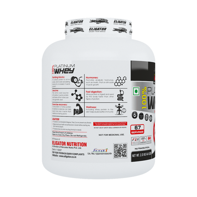 Load image into Gallery viewer, Eligator 100% Platinum Whey - 4.4lbs, 2.01 kg

