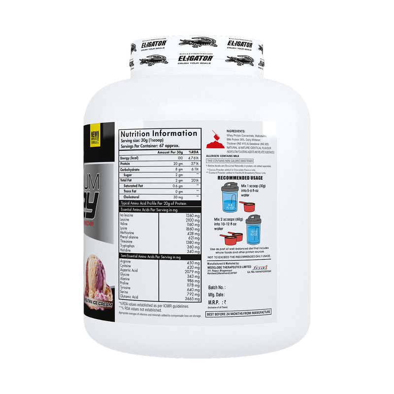 Load image into Gallery viewer, Eligator 100% Platinum Whey