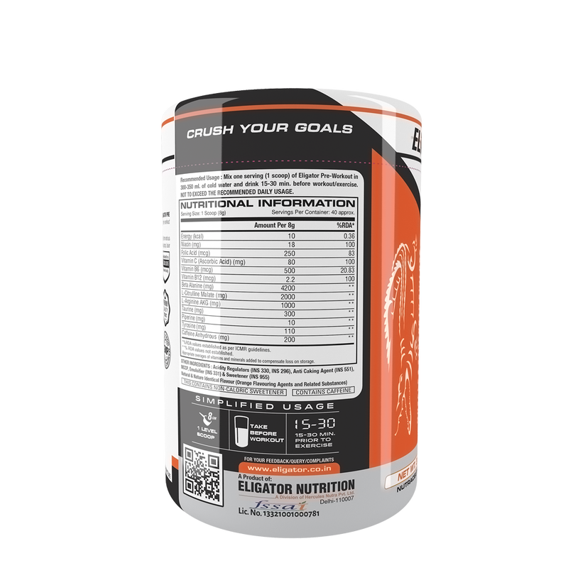 Load image into Gallery viewer, Eligator Pre Workout 40 Servings