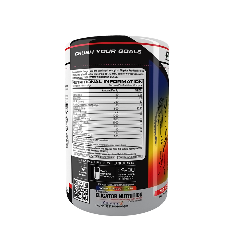 Load image into Gallery viewer, Eligator Pre Workout 40 Servings