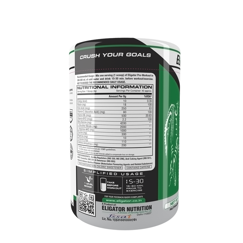 Load image into Gallery viewer, Eligator Pre Workout 40 Servings