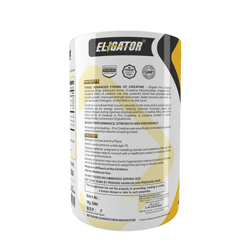 Load image into Gallery viewer, Eligator Pro Micronized Creatine Powder (100 Servings)