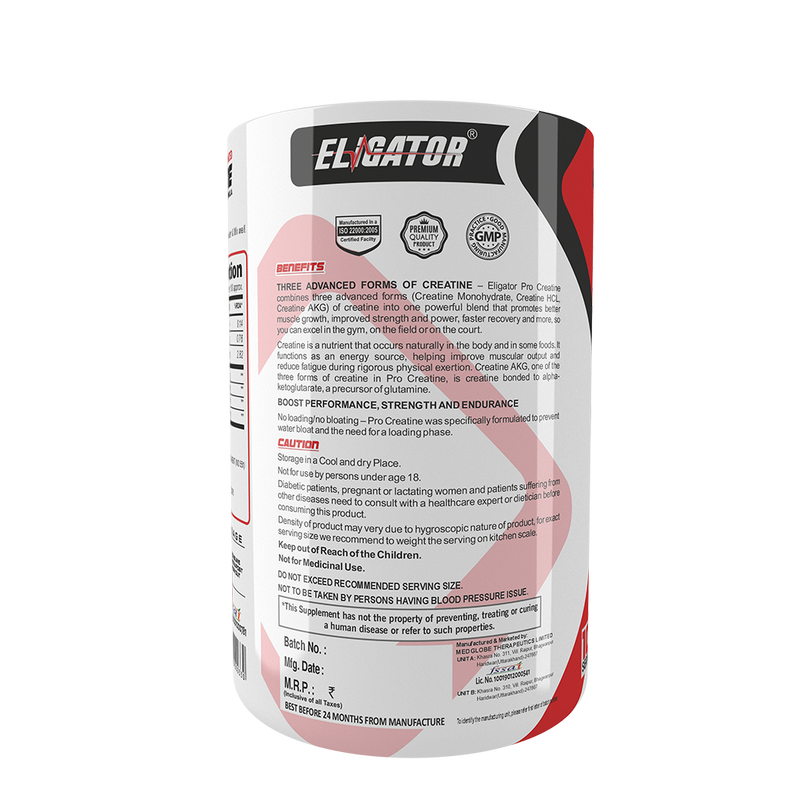 Load image into Gallery viewer, Eligator Pro Micronized Creatine Powder (100 Servings)