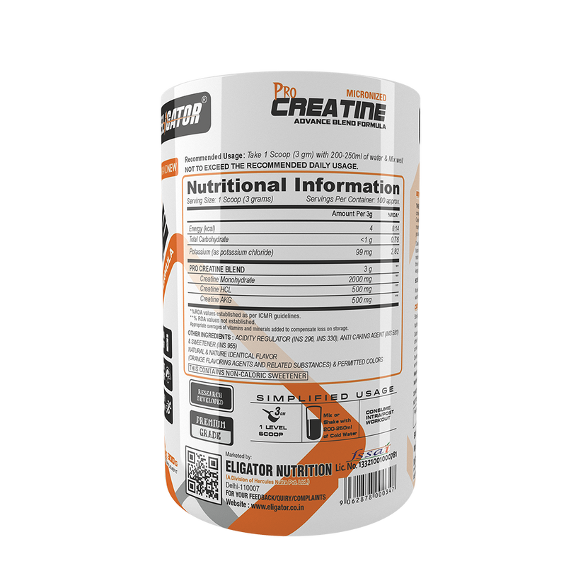 Load image into Gallery viewer, Eligator Pro Micronized Creatine Powder (100 Servings)