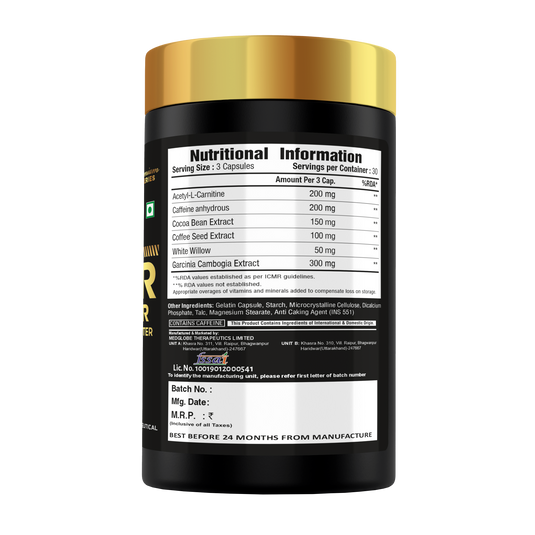 Premium Series Ripper Fat Burner - 90 Tablets (30 Servings)
