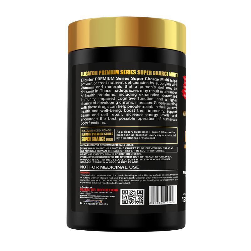 Load image into Gallery viewer, Premium Series Super Charge Multivitamin - 120 Tablets (60 Servings)