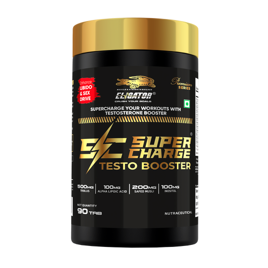 Premium Series Super Charge Testo Booster - 90 Tablets (30 Servings)