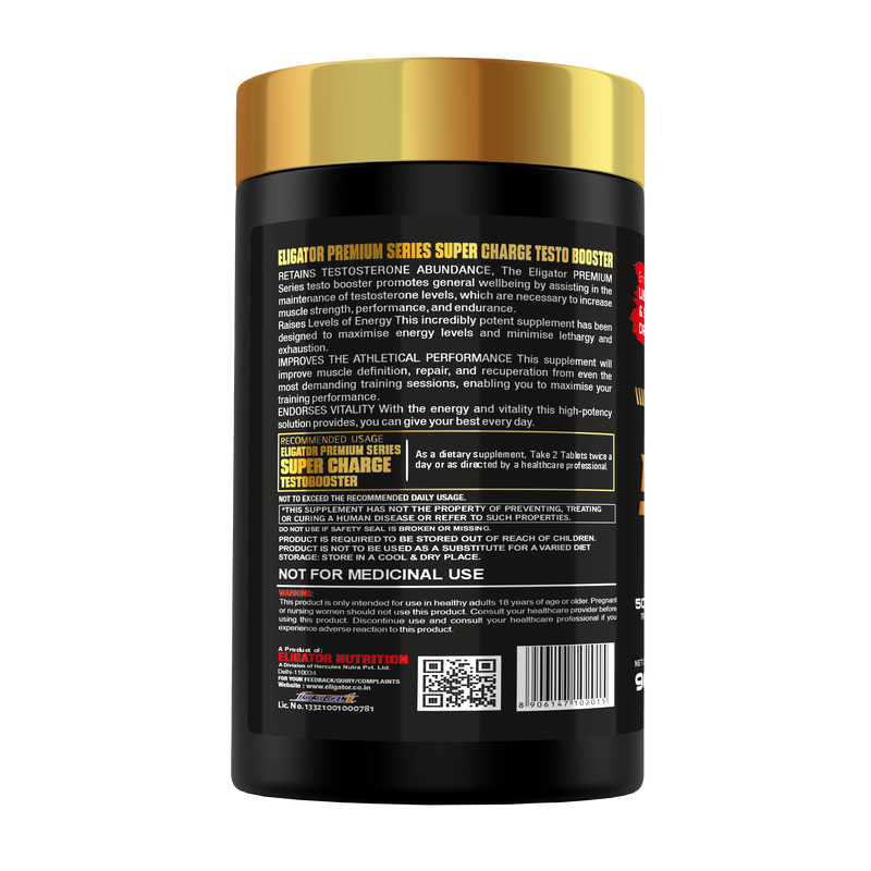 Load image into Gallery viewer, Premium Series Super Charge Testo Booster - 90 Tablets (30 Servings)