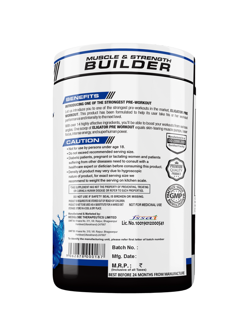 Load image into Gallery viewer, Eligator Pre Workout 40 Servings