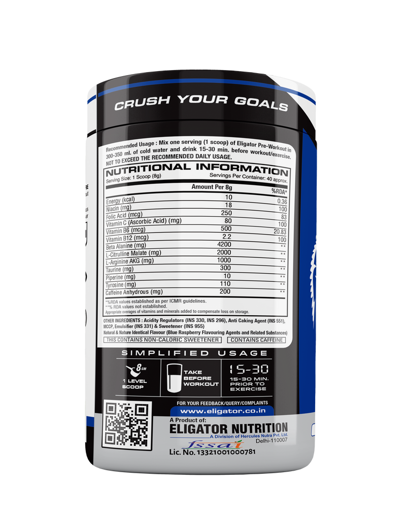 Load image into Gallery viewer, Eligator Pre Workout 40 Servings