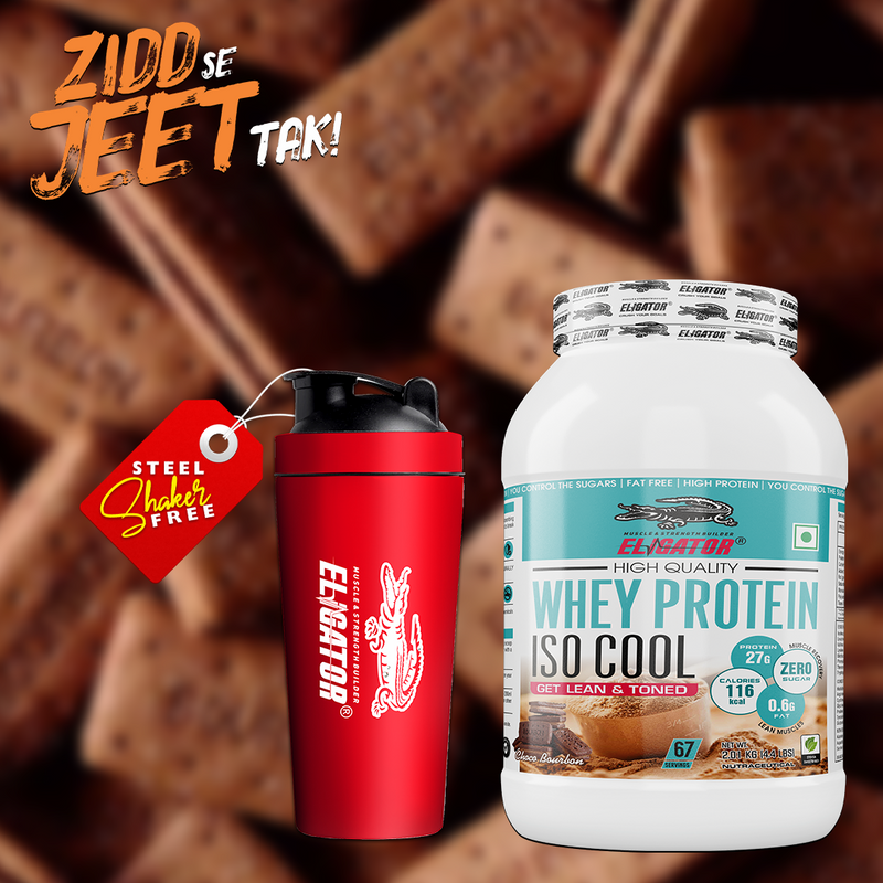 Load image into Gallery viewer, Eligator Whey Protein ISO Cool - 2kg with L-Carnitine - 30 Servings