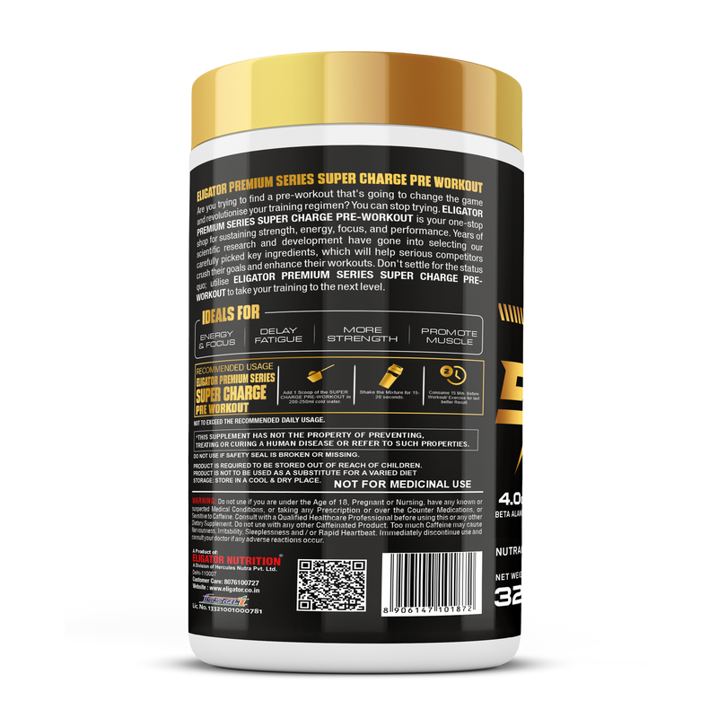 Load image into Gallery viewer, Premium Series Super Charge Pre-Workout - 320g (40 Servings)