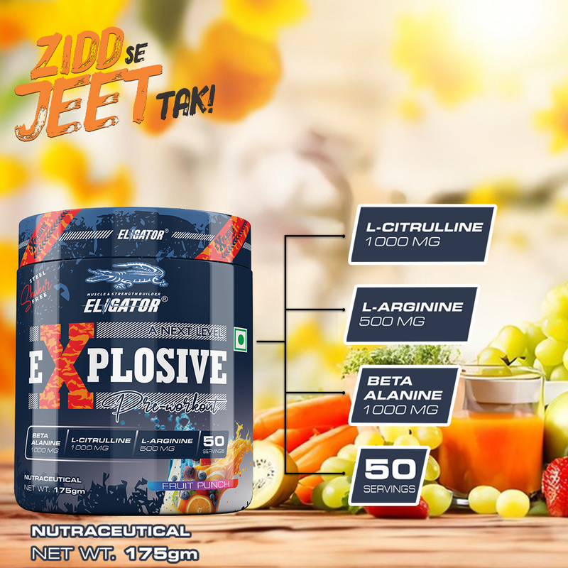 Load image into Gallery viewer, Eligator Explosive Pre Workout | 50 Servings