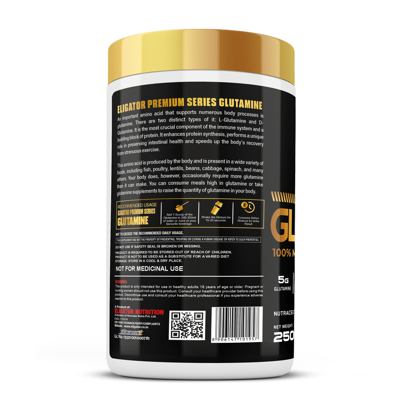 Load image into Gallery viewer, Premium Series Glutamine - 250g (50 Servings) Unflavoured
