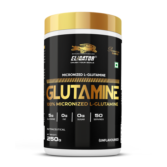 Premium Series Glutamine - 250g (50 Servings) Unflavoured
