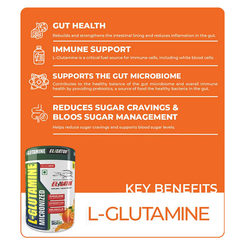 Load image into Gallery viewer, Eligator Glutamine - 300g (50 Servings)